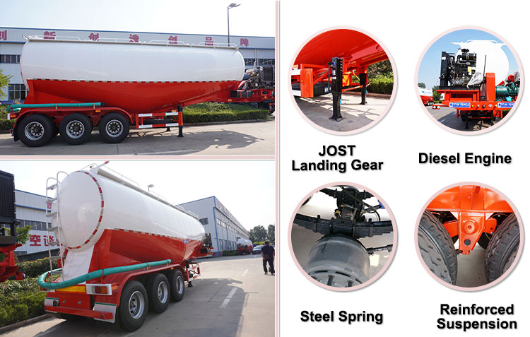  Bulker Cement Tanker Trailer