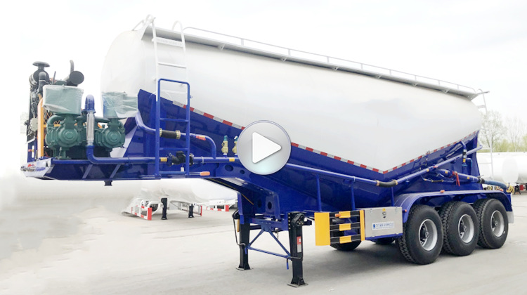 bulk cement tanker trailer