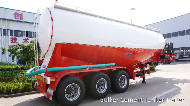  Bulker Cement Tanker Trailer