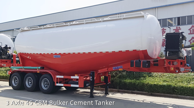  Bulker Cement Tanker Trailer