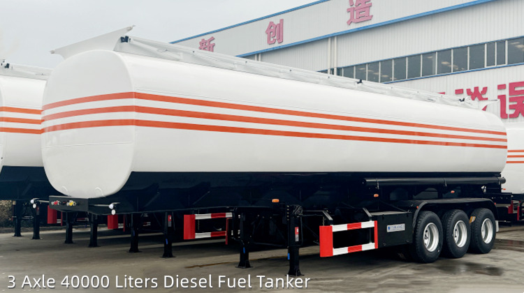 Diesel fuel tanker