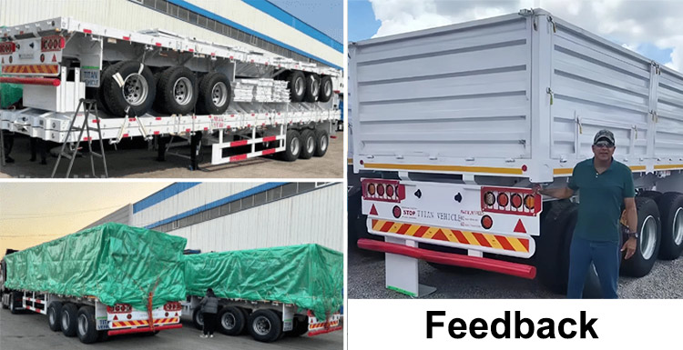 3 Axle 50 Ton Side Wall Trailer | Sidewall Trailer for Sale in Guam Agana