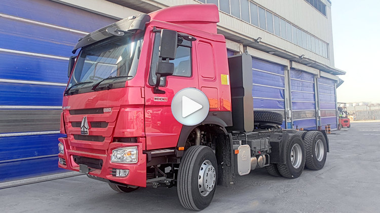 Howo Tractor Truck 380 6x4 Truck Head for Sale in Guam