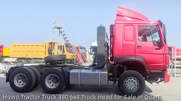Howo Tractor Truck 380 6x4 Truck Head for Sale in Guam