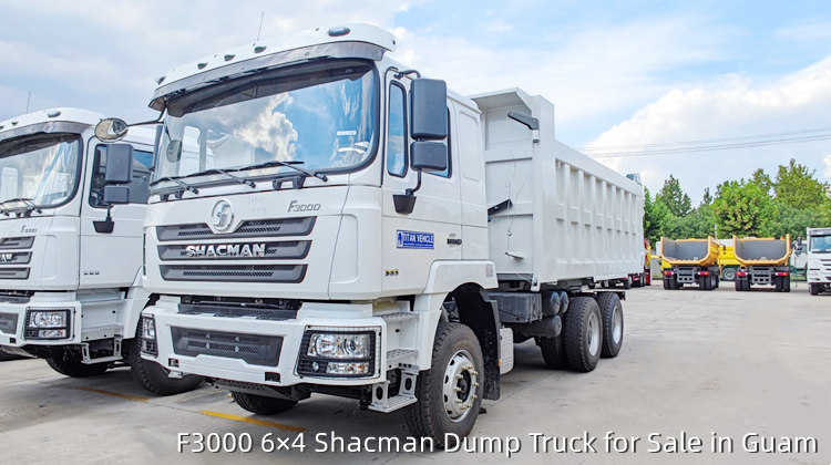 Shacman F3000 6×4 Shacman Dump Truck for Sale in Guam 