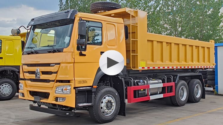 Cheap Howo 400 Dump Trucks for Sale in Guam
