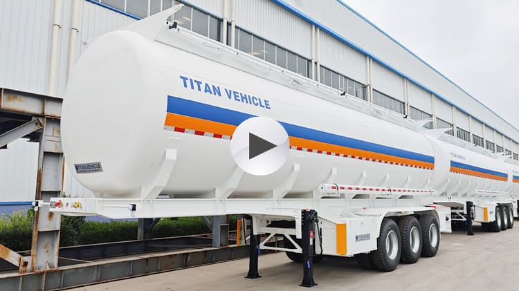 Tri Axle 4000 Liters Diesel Fuel Tanker Price in Guam