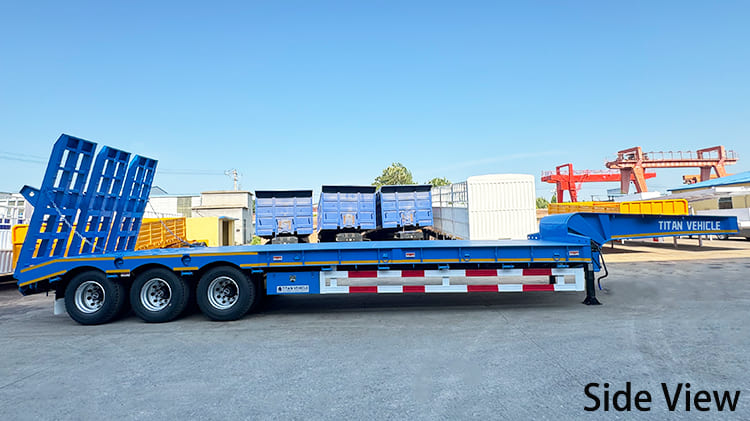 3 Axle 80 Ton Low Bed Trailer for Sale in Guam