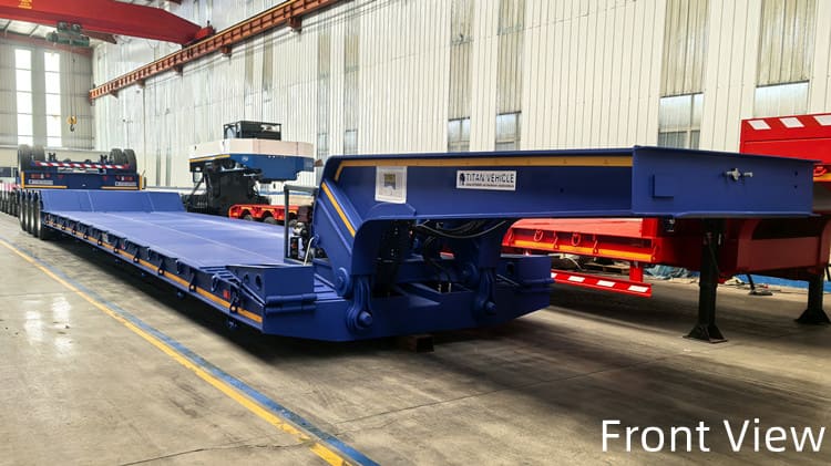 5 Axle 100 Ton Hydraulic Detachable Lowboy Trailer for Sale in Guam