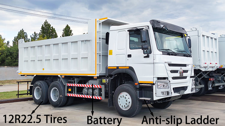 New Howo Dump Truck 380 HP Price in Guam