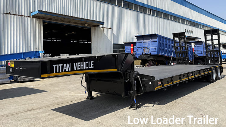 2 Line 4 Axle Low Loader Truck Trailer for Sale in Guam