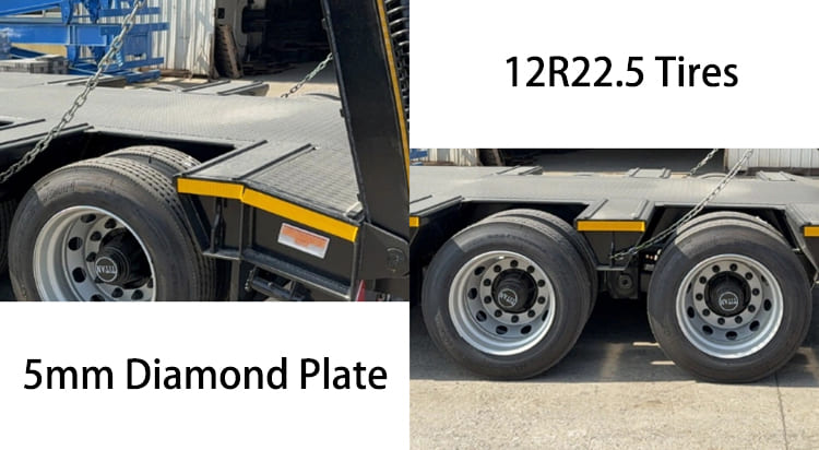 2 Line 4 Axle Low Loader Truck Trailer for Sale in Guam