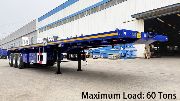 2025 Triple Axle Flat Bed Semi Trailer for Sale in Guam