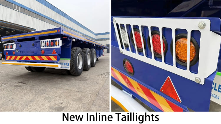 2025 Triple Axle Flat Bed Semi Trailer for Sale in Guam