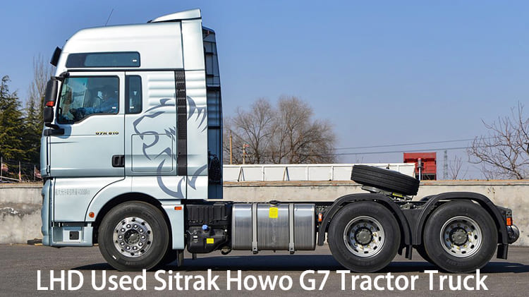LHD Used Sitrak Howo G7 Tractor Truck 6x4 for Sale in Guam