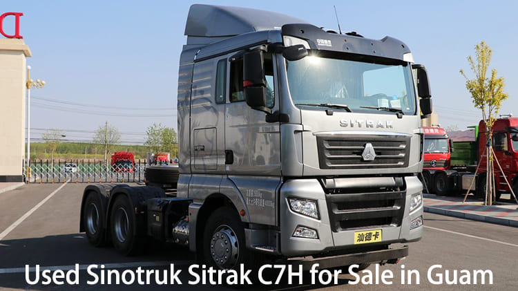 Used Sinotruk Sitrak C7H 440 HP Tractor Truck for Sale in Guam