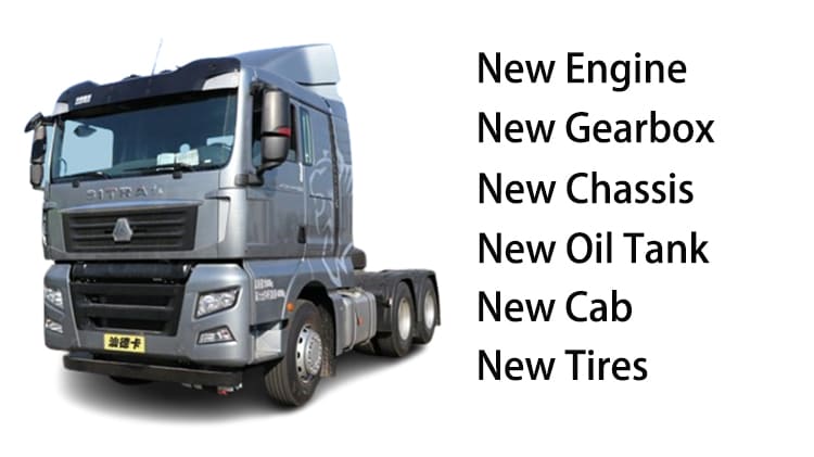 Used Sinotruk Sitrak C7H 440 HP Tractor Truck for Sale in Guam