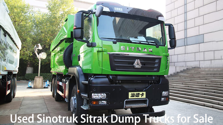 Used Sinotruk Sitrak Dump Trucks G7H 400 HP Price in Guam