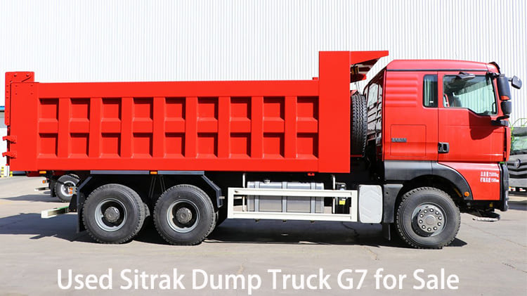 ZZ3256 Used Sitrak Howo Dump Truck G7 for Sale in Guam Agana Port