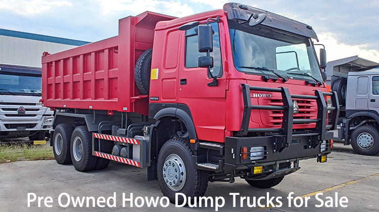 CNHTC Pre Owned Howo 6x4 Dump Trucks for Sale in Guam