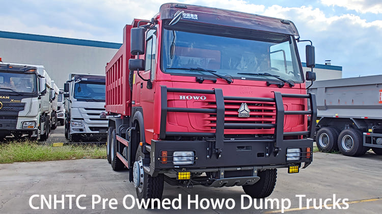 CNHTC Pre Owned Howo 6x4 Dump Trucks for Sale in Guam