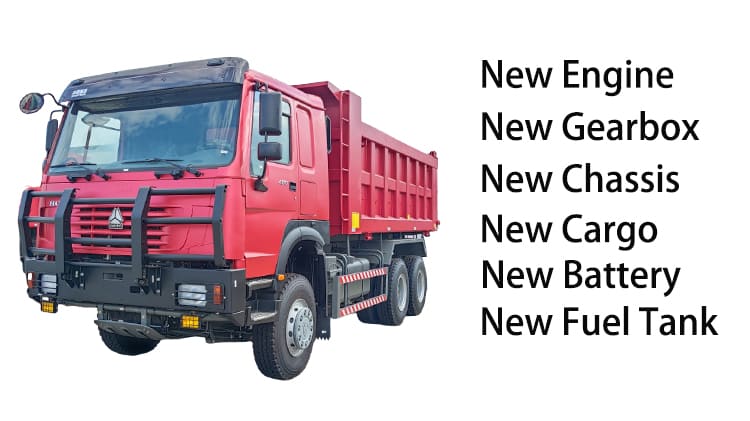 CNHTC Pre Owned Howo 6x4 Dump Trucks for Sale in Guam