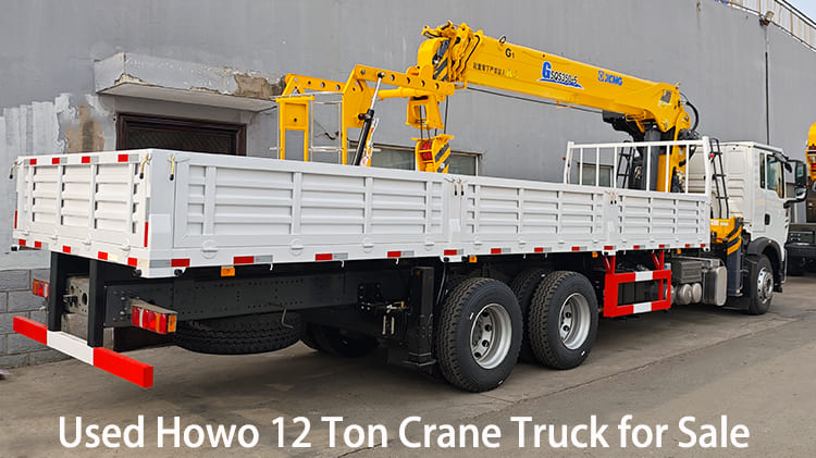Used Howo 12 Ton Crane Truck 6x4 for Sale Near Me in Guam