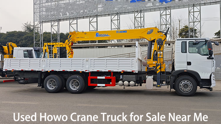 Used Howo 12 Ton Crane Truck 6x4 for Sale Near Me in Guam