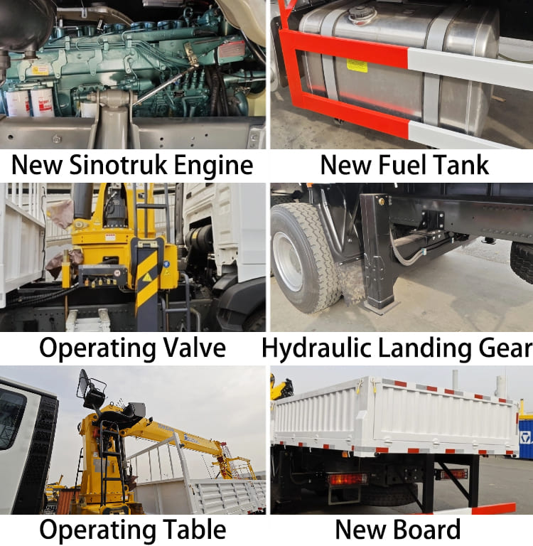 Used Howo 12 Ton Crane Truck 6x4 for Sale Near Me in Guam