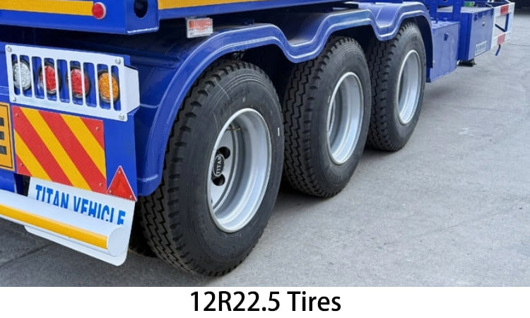 3 Axle 40 Foot Container Chassis Trailer for Sale in Guam