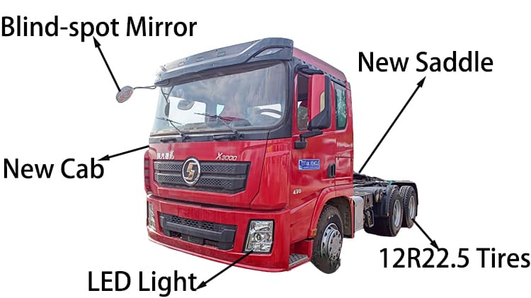Used Shacman 6x4 Tractor Truck for Sale in Apra Guam