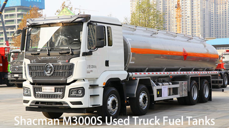 Shacman 8x4 M3000S Used Truck Fuel Tanks for Sale in Guam