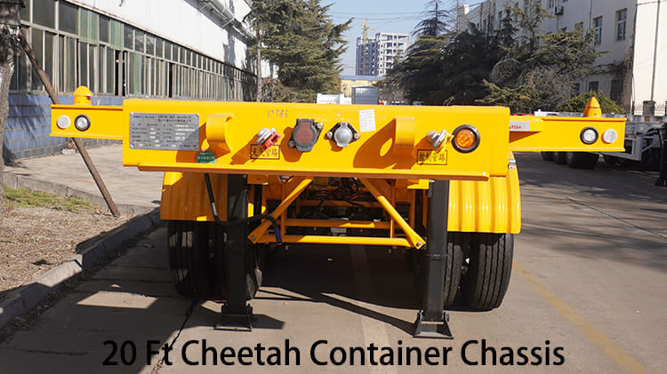 3 Axle 20 Ft Cheetah Container Chassis for Sale in Guam