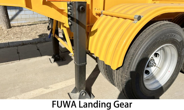 3 Axle 20 Ft Cheetah Container Chassis for Sale in Guam