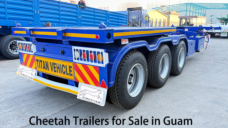 3 Axle 40 Ft Cheetah Chassis Trailers for Sale in Guam