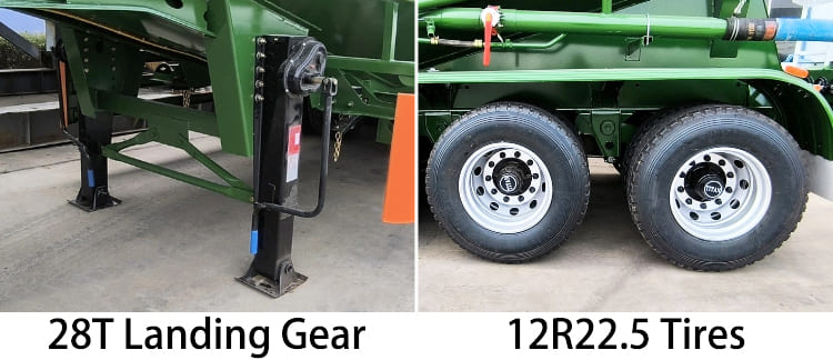 3 Axle Bulk Cement Tanker Trailer for Sale in Guam