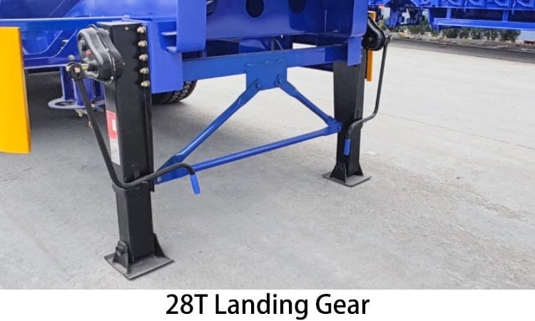 4 Axle Dry Bulk Cement Tanker Trailer for Sale in Guam
