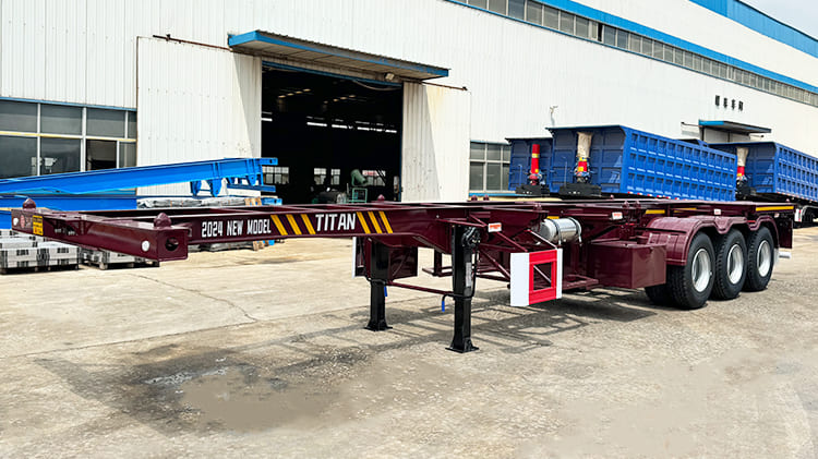 3 Axle Container Skeletal Trailer for Sale in Guam