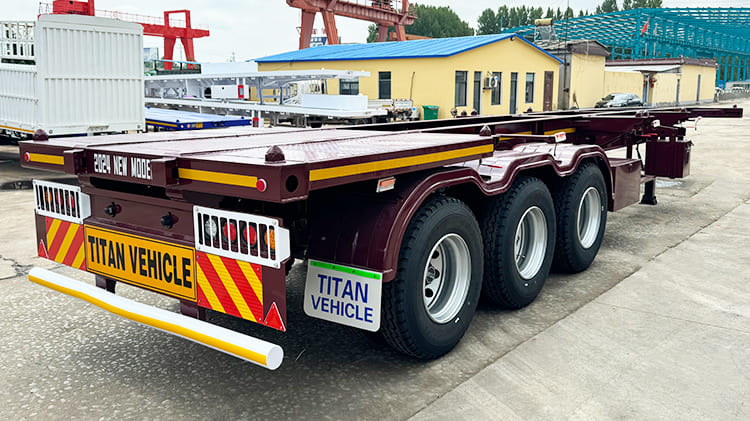 3 Axle Container Skeletal Trailer for Sale in Guam