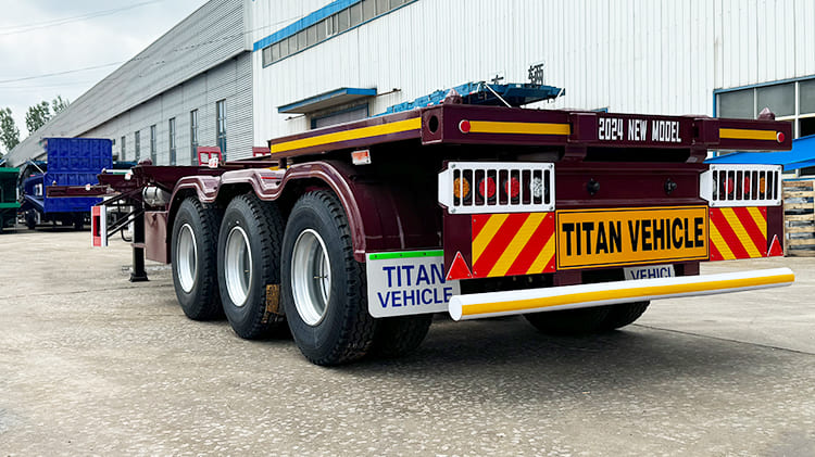 3 Axle Container Skeletal Trailer for Sale in Guam