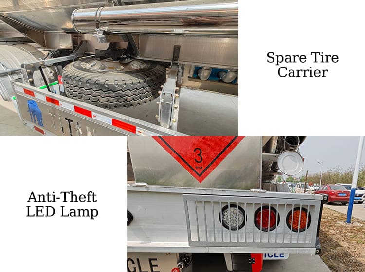Aluminum Fuel Tanker Trailer for Sale in Agana Guam