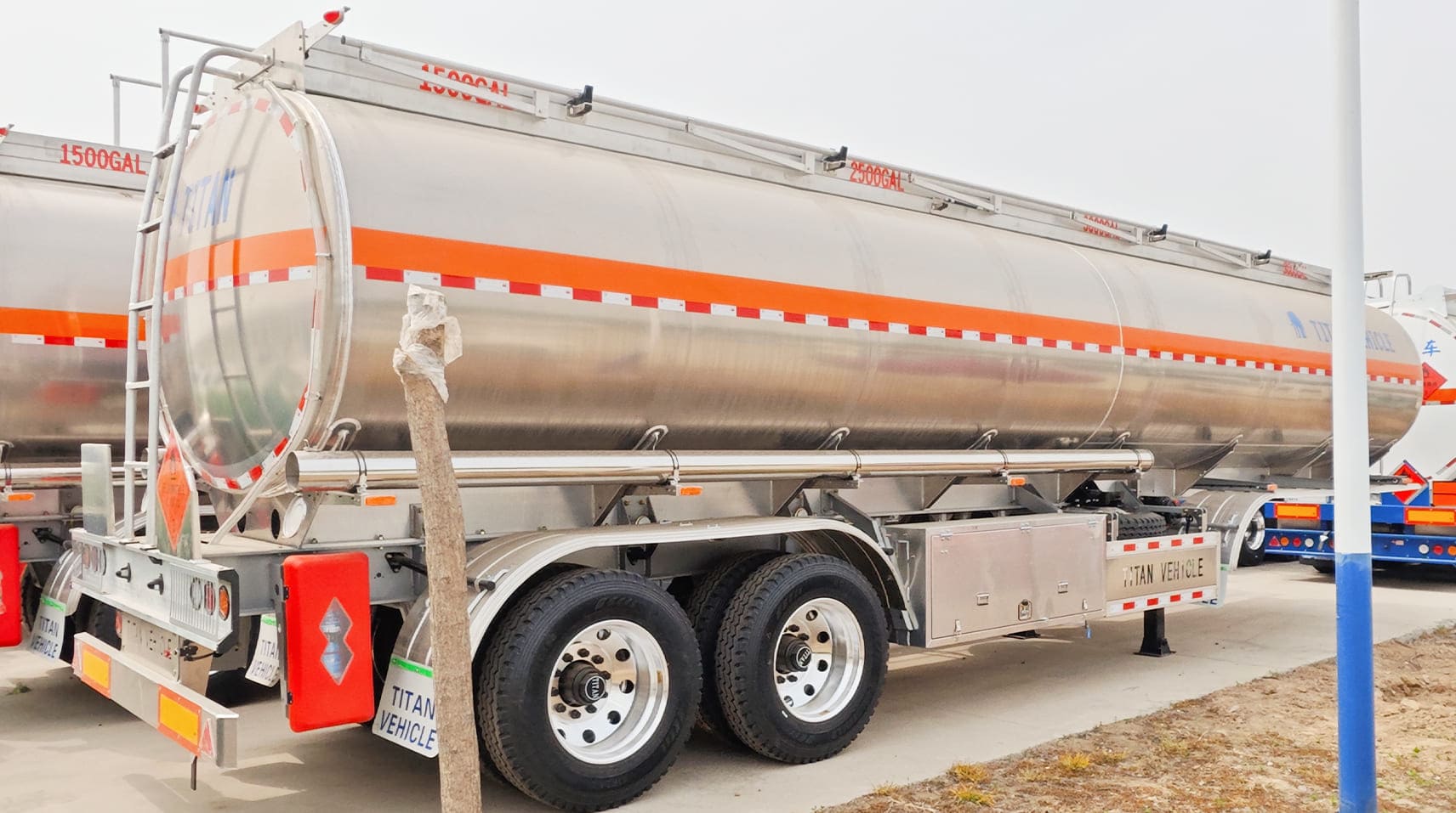 Aluminum Fuel Tanker Trailer for Sale in Agana Guam