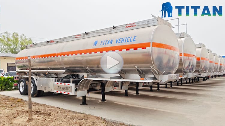Aluminum Fuel Tanker Trailer for Sale in Agana Guam