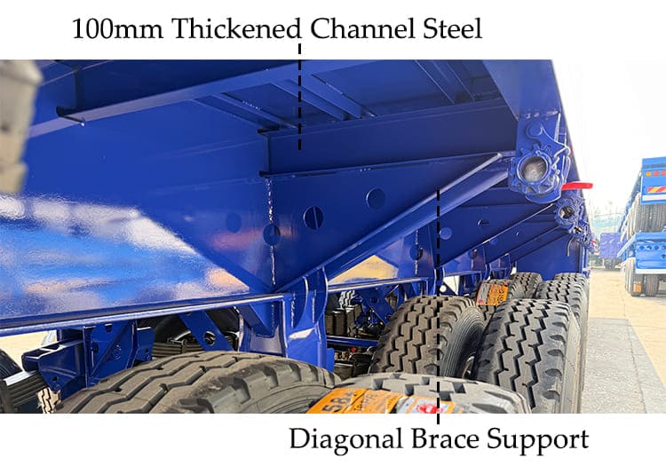 45 Ft Flat Trailers for Sale | Heavy Duty 4 Axle Flatbed Trailer in Guam