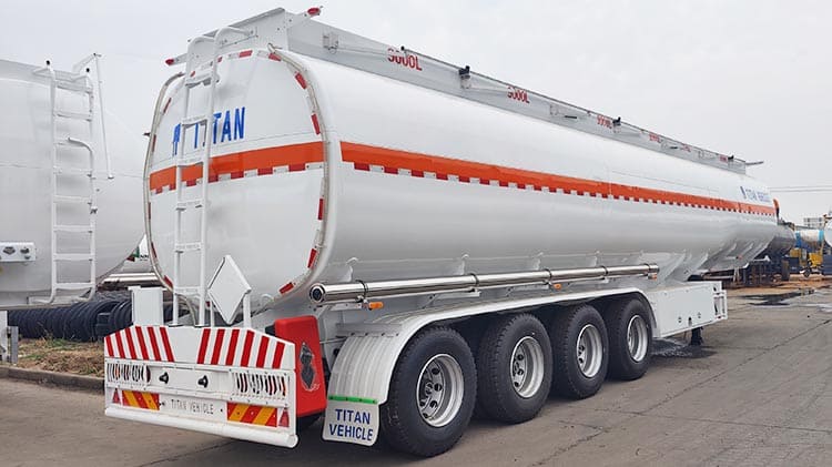 54000 Liter Diesel Fuel Tanker Trailer for Sale in Guam