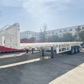 CIMC 40 Foot Flat Bed Semi Trailer