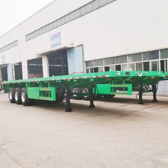CIMC Tri Axle 40 Feet Flatbed Semi Trailer