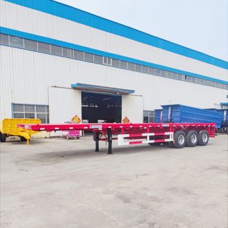 3 Axle 40 Feet Flat Bed Trailer