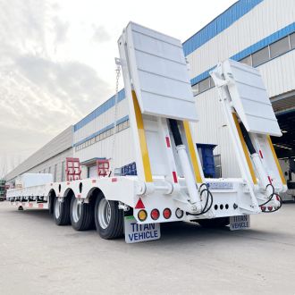 80 Tons Low Bed Trailer