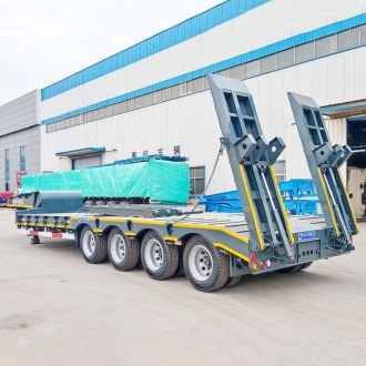 100 Tons Low Bed Trailer